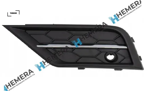 Havalandırma ızgarası sis farları üst ızgara sol tıguan 2016-2021 5ng853665c/ 5n0853665c/ 5n0853665c9b9 resmi