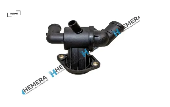 Termostat yuvası komple golf vı 2009-2013 03l121111s/ 03l121111r resmi