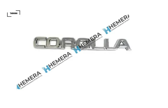 Amblem bagaj kapağı corolla 1998-2000 754421a370/ 7544202030/ 754421a180 resmi